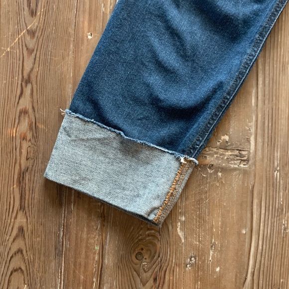 Indigo Blue | Cuffed Maternity Jeans - Picture 3 of 7